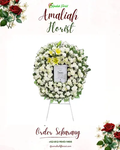 Krans Bunga Duka Cita di The Sunan Hotel Solo
